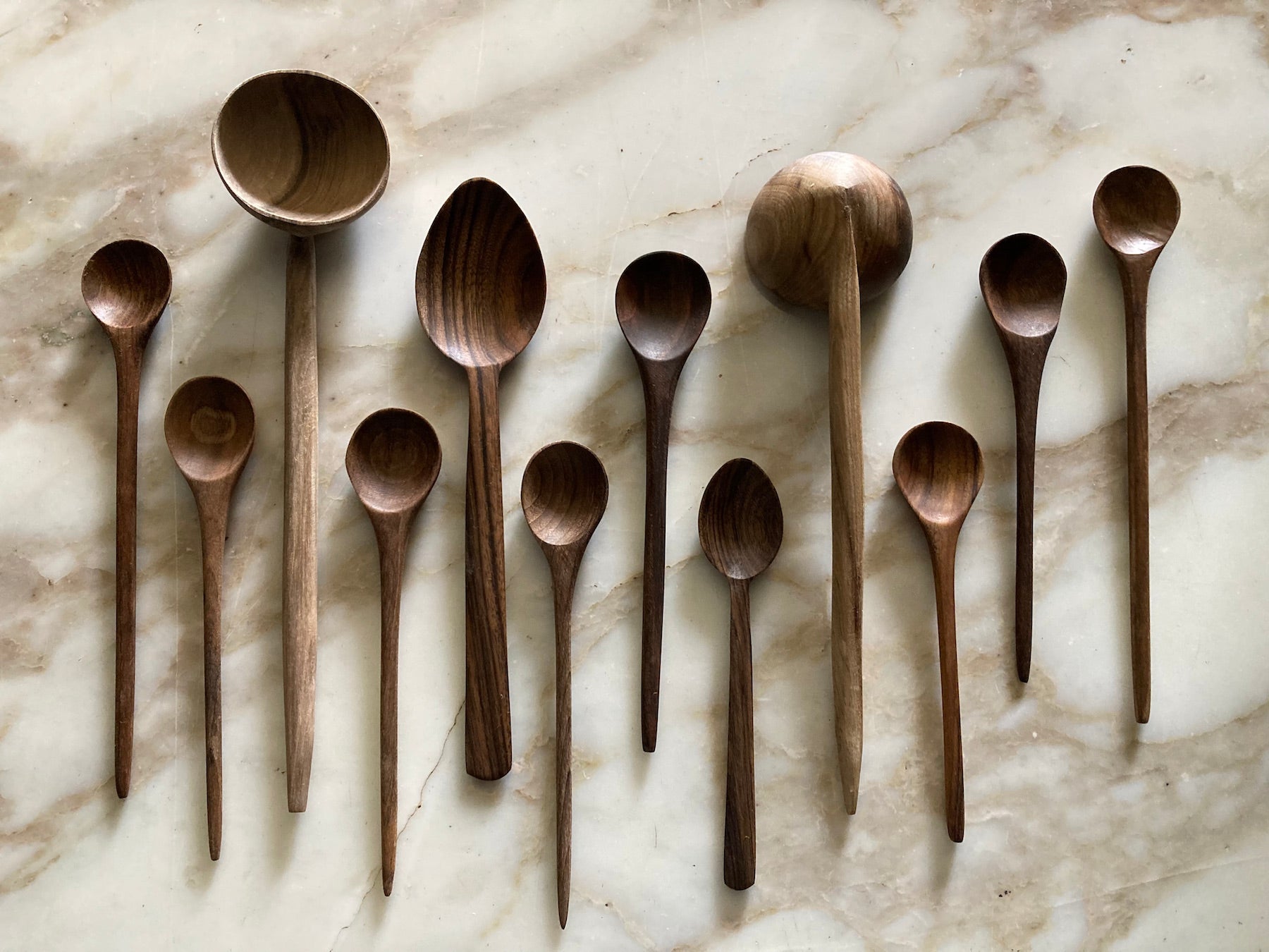 Walnut Spoon Collection