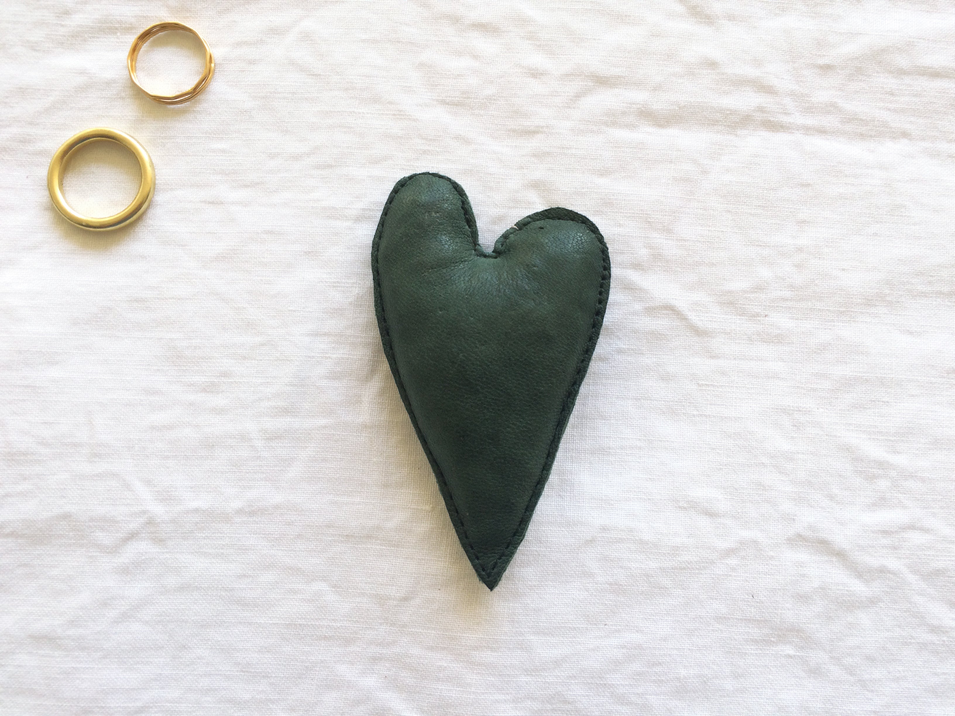 HEART in green, medium